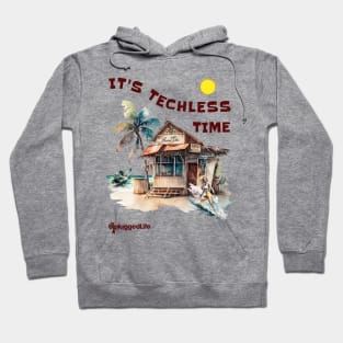 Techless Time Beach TShirt Hoodie